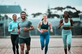 Achieving the Perfect Tone: How Often Should You Exercise for Results? 3 image of man and 3 women doing cardio exercise East Bridgford to help tone and remove fat from the body.